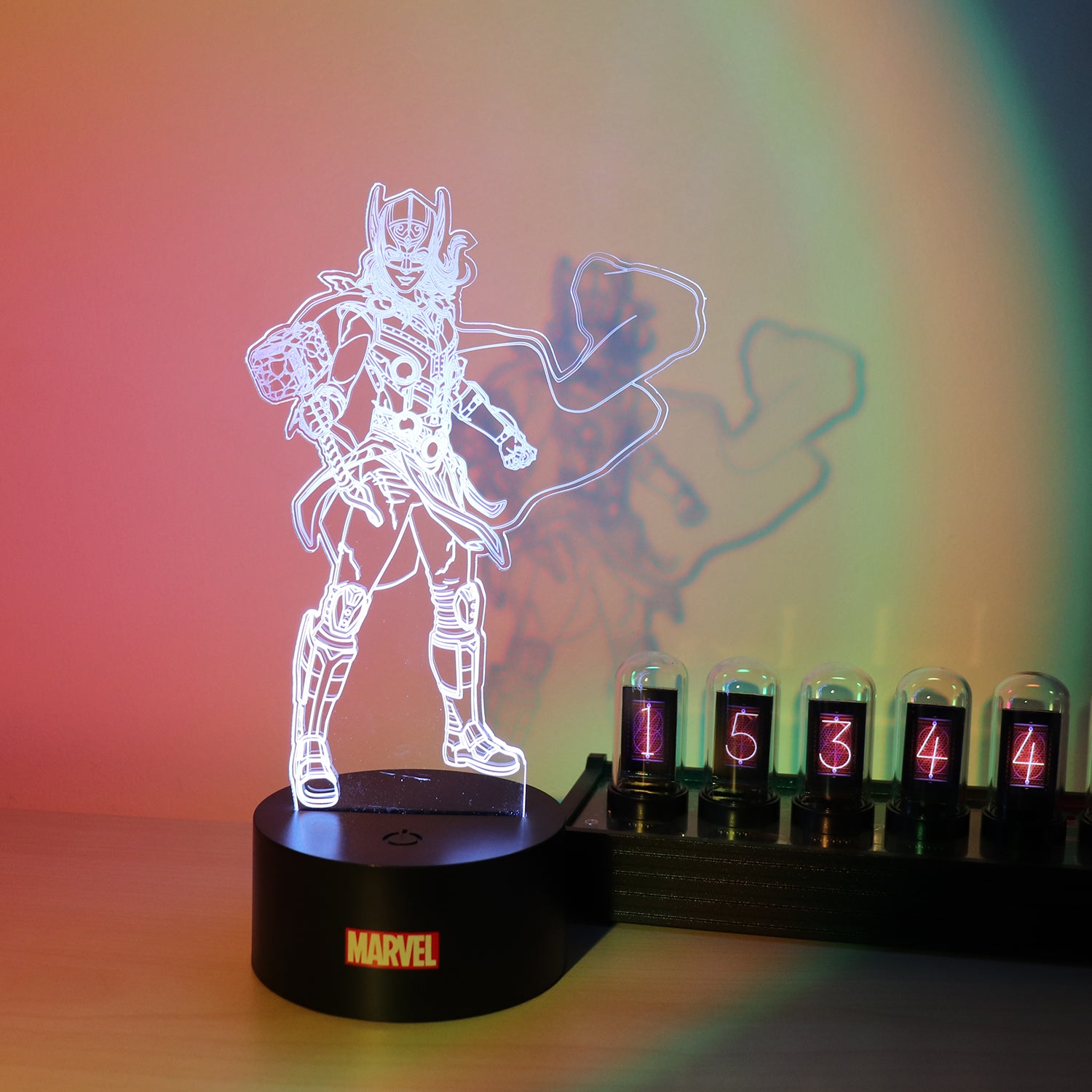 Marvel 3D RGB App Controlled USB LED Night Light Thor LAT version 2