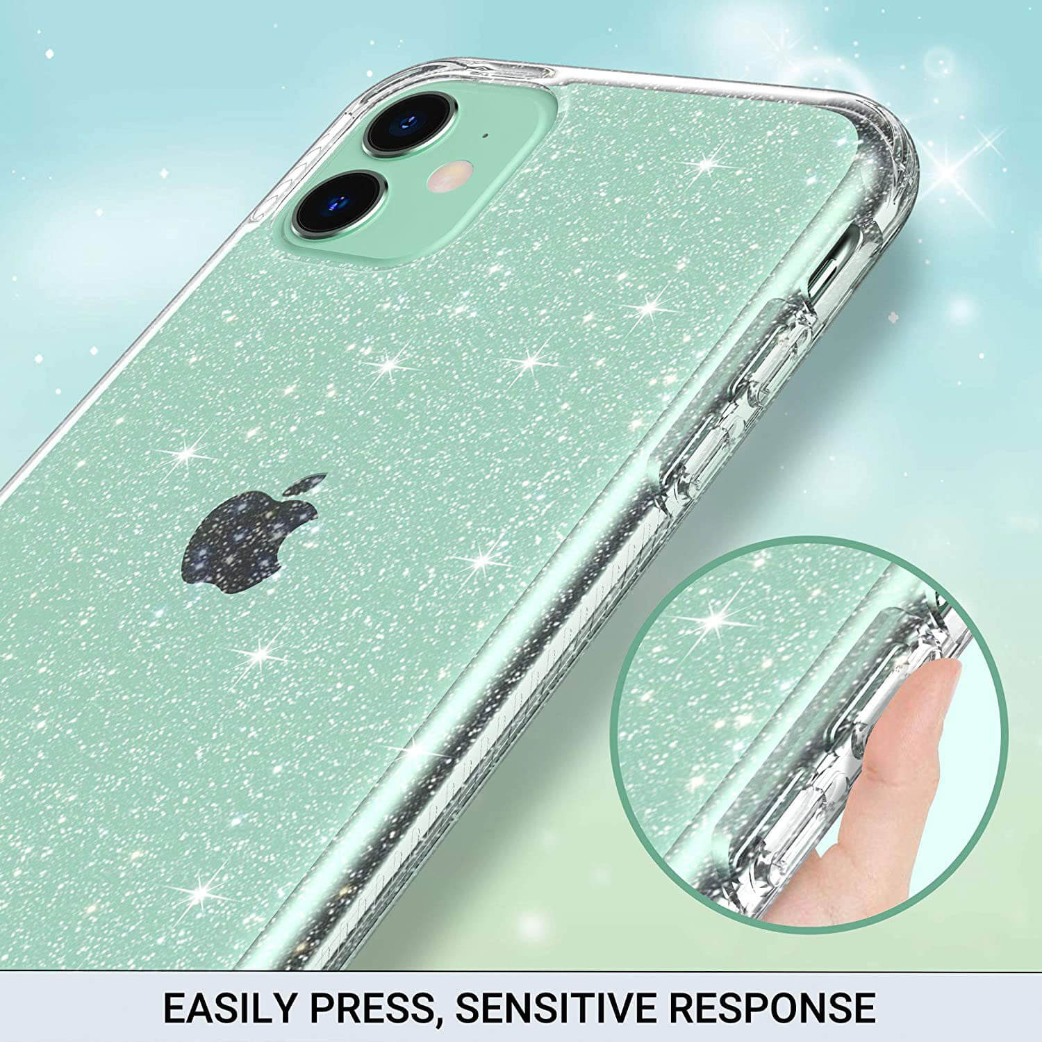 Tough On iPhone 11 Case Glitter Stardust